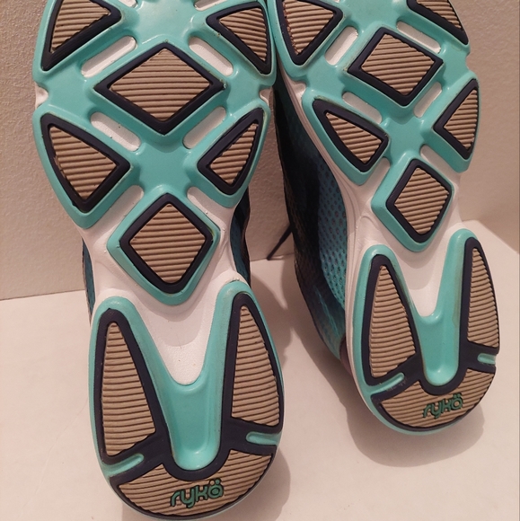 Ryka Women's Devotion Plus 2 Walking Shoes: Navy and Teal Blue - Size: 9W - Picture 10 of 11
